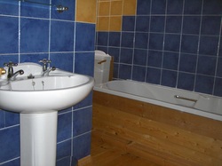Self Catering Accommodation Boscastle, Family Bathroom